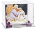 Dustproof clear acrylic display case for figures, models, and collectibles