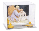 Dustproof clear acrylic display case for figures, models, and collectibles