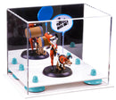 Dustproof clear acrylic display case for figures, models, and collectibles
