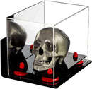 Dustproof clear acrylic display case for figures, models, and collectibles