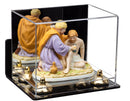 Dustproof clear acrylic display case for figures, models, and collectibles