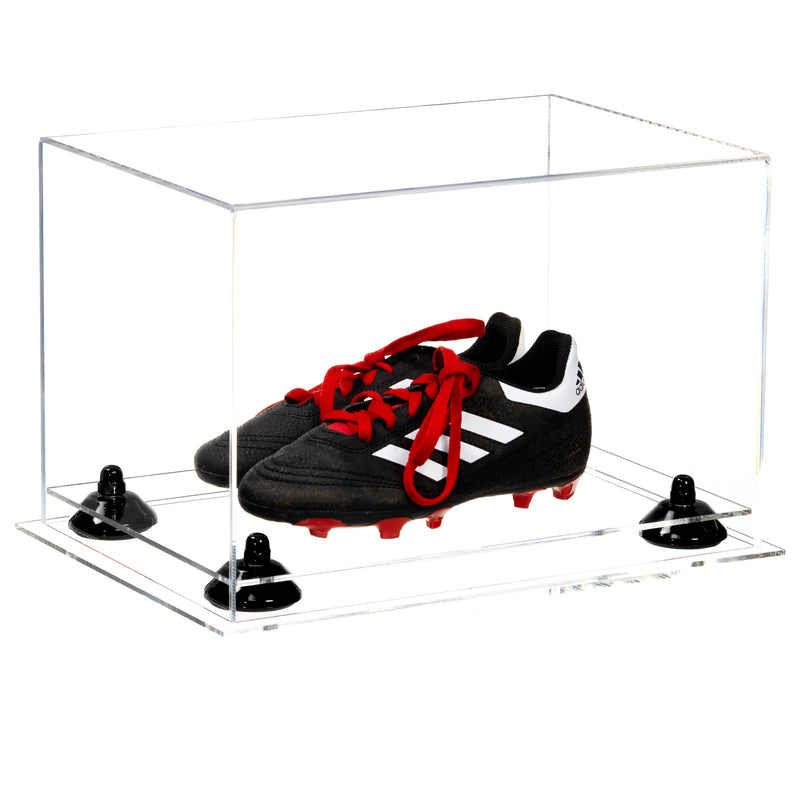 Acrylic Kids Shoes Display Case 12 x 8.25 x 8 - Clear (A004/V41)