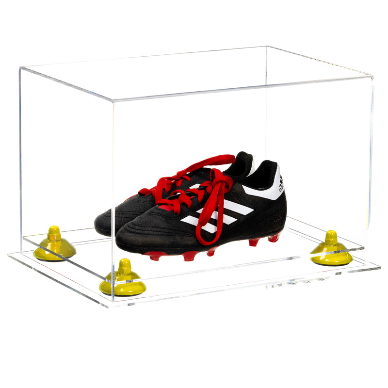 Acrylic Kids Shoes Display Case 12 x 8.25 x 8 - Clear (A004/V41)