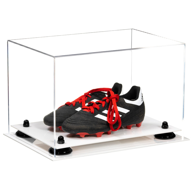 Acrylic Kids Shoes Display Case 12 x 8.25 x 8 - Clear (A004/V41)