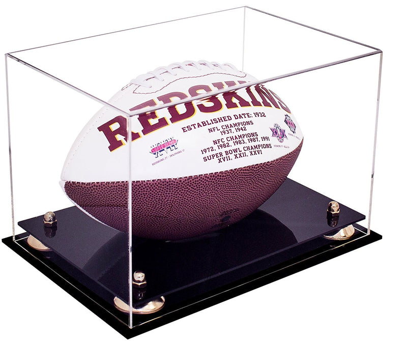 Acrylic Full Size Football Display Case - Clear (B41/A004)