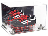 Acrylic Kids Shoes Display Case 12 x 8.25 x 8 - Mirror no Wall Mounts (A004/V41)
