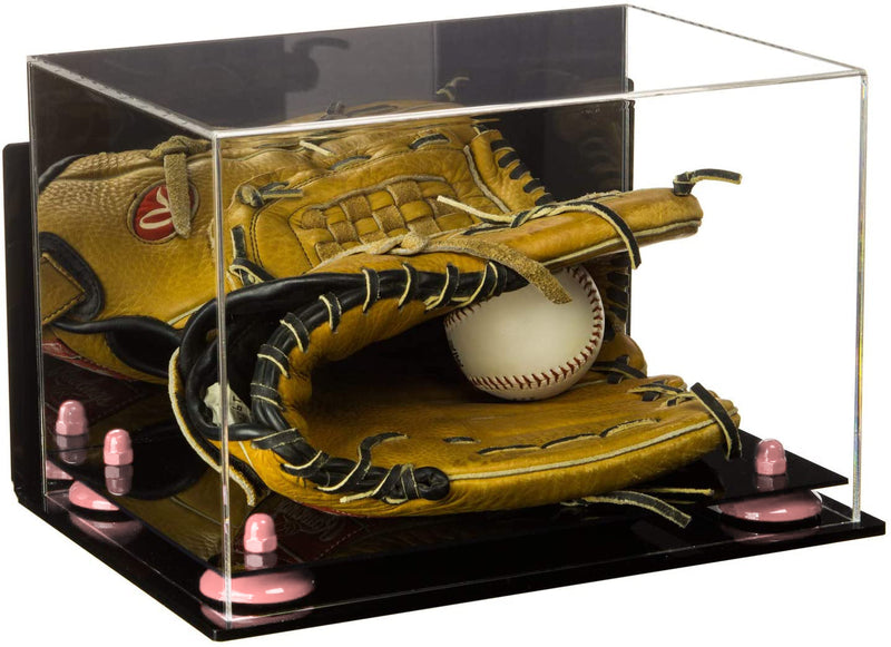 Acrylic Baseball Glove Display Case - Mirror Wall mount (V41/A004)