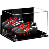 Acrylic Kids Shoes Display Case 12 x 8.25 x 8 - Mirror Wall Mounts (A004/V41)