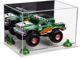 Acrylic Versatile Display Case 12 X 8.25 X 8 - Mirror no Wall Mounts (V41/A004)