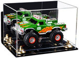Acrylic Versatile Display Case 12 X 8.25 X 8 - Mirror no Wall Mounts (V41/A004)