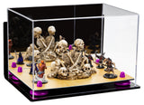 Acrylic Versatile Display Case 12 X 8.25 X 8 - Mirror Wall Mounts (V41/A004)