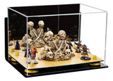 Acrylic Versatile Display Case 12 X 8.25 X 8 - Mirror Wall Mounts (V41/A004)