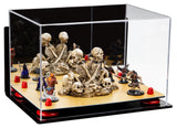Acrylic Versatile Display Case 12 X 8.25 X 8 - Mirror Wall Mounts (V41/A004)