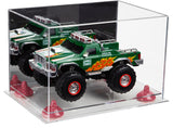 Acrylic Versatile Display Case 12 X 8.25 X 8 - Mirror no Wall Mounts (V41/A004)