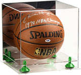 Acrylic Full Size Basketball Display Case - Mirror Wall Mount (B01/A001)