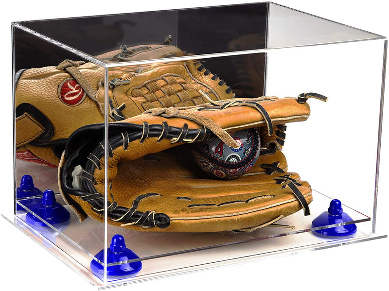 Acrylic Baseball Glove Display Case - Mirror No Wall Mounts  (V41/A004)