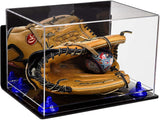 Acrylic Baseball Glove Display Case - Mirror Wall mount (V41/A004)