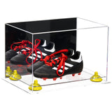 Acrylic Kids Shoes Display Case 12 x 8.25 x 8 - Mirror Wall Mount (A004/V41)