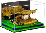 Acrylic Baseball Glove Display Case - Mirror No Wall Mounts  (V41/A004)