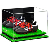 Acrylic Kids Shoes Display Case 12 x 8.25 x 8 - Mirror Wall Mounts (A004/V41)