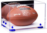Full-Size Football Display Case Horizontal - Mirror No Wall Mount (B41/A004)