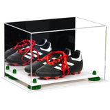 Acrylic Kids Shoes Display Case 12 x 8.25 x 8 - Mirror Wall Mounts (A004/V41)