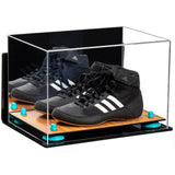 Acrylic Kids Shoes Display Case 12 x 8.25 x 8 - Mirror Wall Mounts (A004/V41)