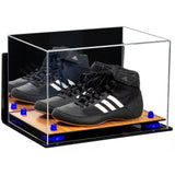 Acrylic Kids Shoes Display Case 12 x 8.25 x 8 - Mirror Wall Mounts (A004/V41)
