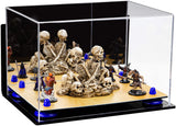 Acrylic Versatile Display Case 12 X 8.25 X 8 - Mirror Wall Mounts (V41/A004)