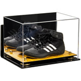 Acrylic Kids Shoes Display Case 12 x 8.25 x 8 - Mirror Wall Mounts (A004/V41)
