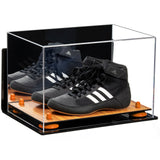 Acrylic Kids Shoes Display Case 12 x 8.25 x 8 - Mirror Wall Mounts (A004/V41)