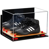 Acrylic Kids Shoes Display Case 12 x 8.25 x 8 - Mirror Wall Mounts (A004/V41)