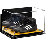 Acrylic Kids Shoes Display Case 12 x 8.25 x 8 - Mirror Wall Mounts (A004/V41)