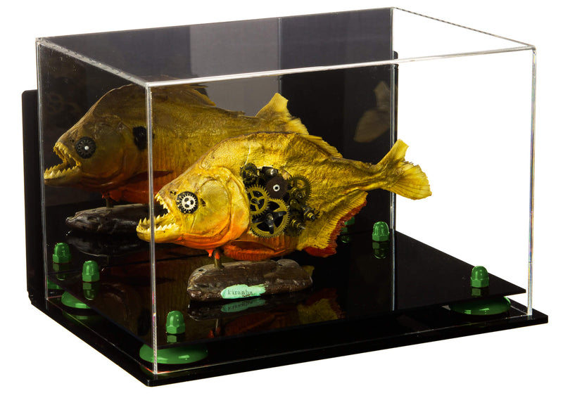 Acrylic Versatile Display Case 12 X 8.25 X 8 - Mirror Wall Mounts (V41/A004)