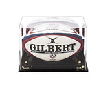 Acrylic Rugby Ball Display Case - Mirror Wall Mount (B41/A004)