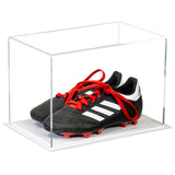 Acrylic Kids Shoes Display Case - Small Rectangle Box 9.5" x 6" x 6.5" (A005/V43)