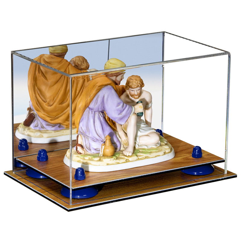 Versatile Acrylic Display Case 9.5 x 6 x 6.5 - Mirror No Wall Mounts (A005/V43)