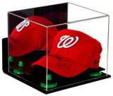 Acrylic Baseball Cap Display Case - Mirror Wall Mounts (V21/A006)