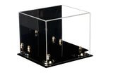 Baseball Cap<br>Display Case with<br>Mirror and Risers (A006)<br><sub>For MLB, NCAA, and more</sub>, Display Case, Better Display Cases, Better Display Cases - Better Display Cases