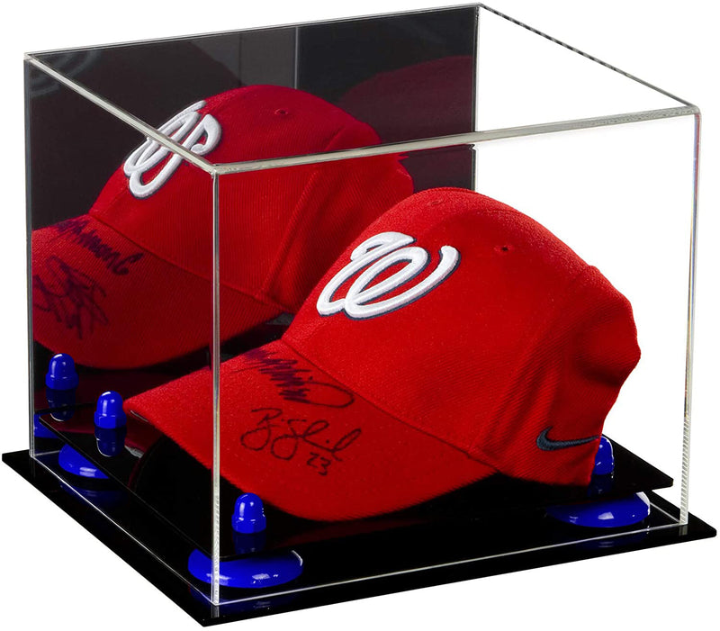 Acrylic Baseball Cap Display Case - Mirror Wall Mounts (V21/A006)