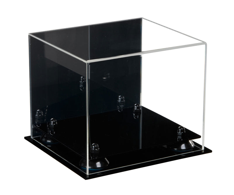 Baseball Cap<br>Display Case with<br>Mirror and Risers (A006)<br><sub>For MLB, NCAA, and more</sub>, Display Case, Better Display Cases, Better Display Cases - Better Display Cases