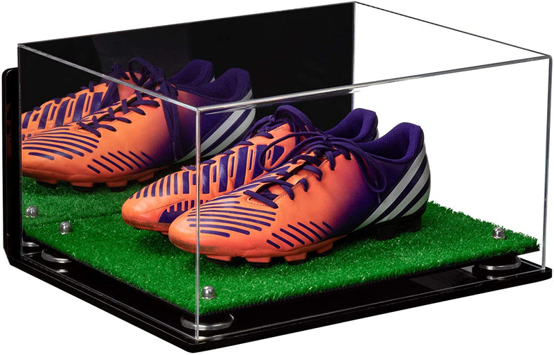 Large Display Case for Basketball Shoes, Sneakers, Lacrosse, Soccer & Football Cleats