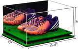 Large Display Case for Basketball Shoes, Sneakers, Lacrosse, Soccer & Football Cleats