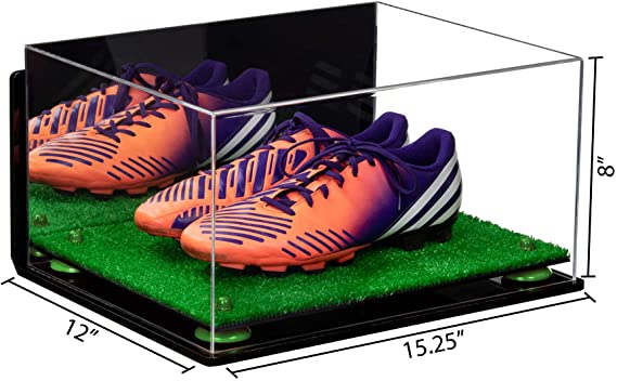 Acrylic Versatile Large Display Case 15.25 x 12 x 8 - Mirror Wall Mounts (A026/V12)