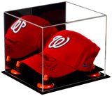 Baseball Cap<br>Display Case with<br>Mirror and Risers (A006)<br><sub>For MLB, NCAA, and more</sub>, Display Case, Better Display Cases, Better Display Cases - Better Display Cases