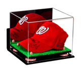 Acrylic Baseball Cap Display Case - Mirror Wall Mounts (V21/A006)