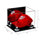 Baseball Cap<br>Display Case with<br>Mirror and Risers (A006)<br><sub>For MLB, NCAA, and more</sub>, Display Case, Better Display Cases, Better Display Cases - Better Display Cases