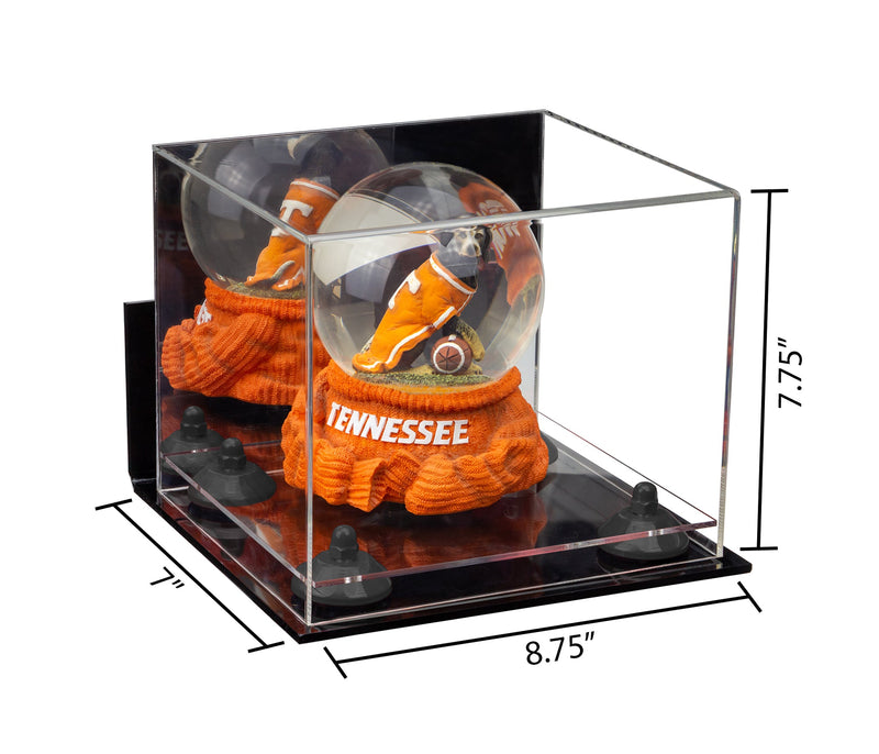 8.75x7.75x7 Mirrored Small Display Case with Wall Mount