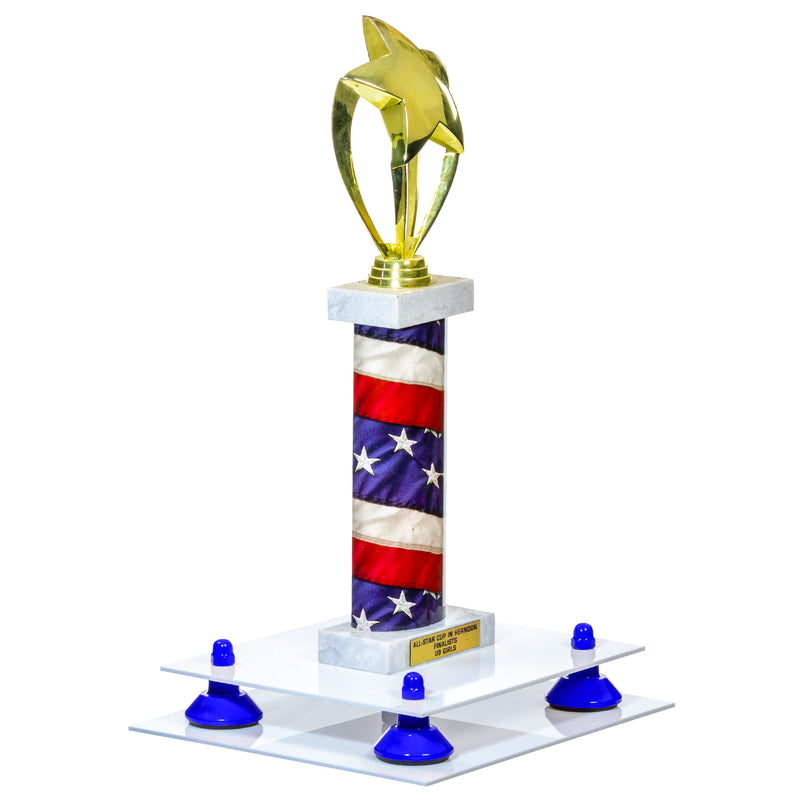Trophy Pedestal Stand or Base with Risers