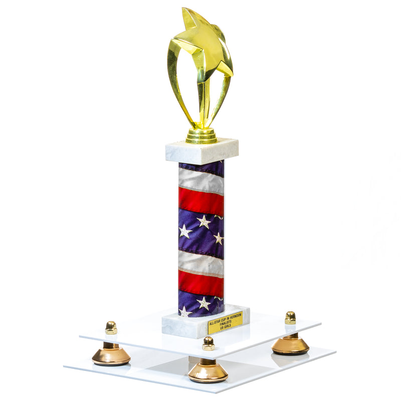 Trophy Pedestal Stand or Base with Risers